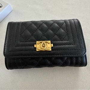 Brand new Lamb leather Double C Wallet with Box